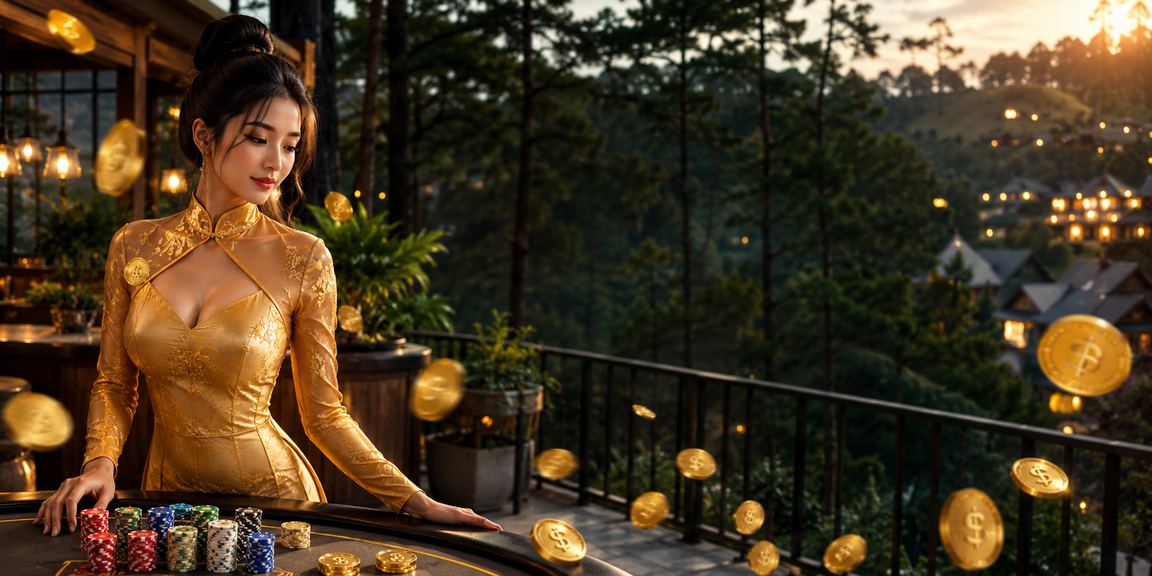 Không khí sôi động tại sảnh casino Việt Nam về đêm